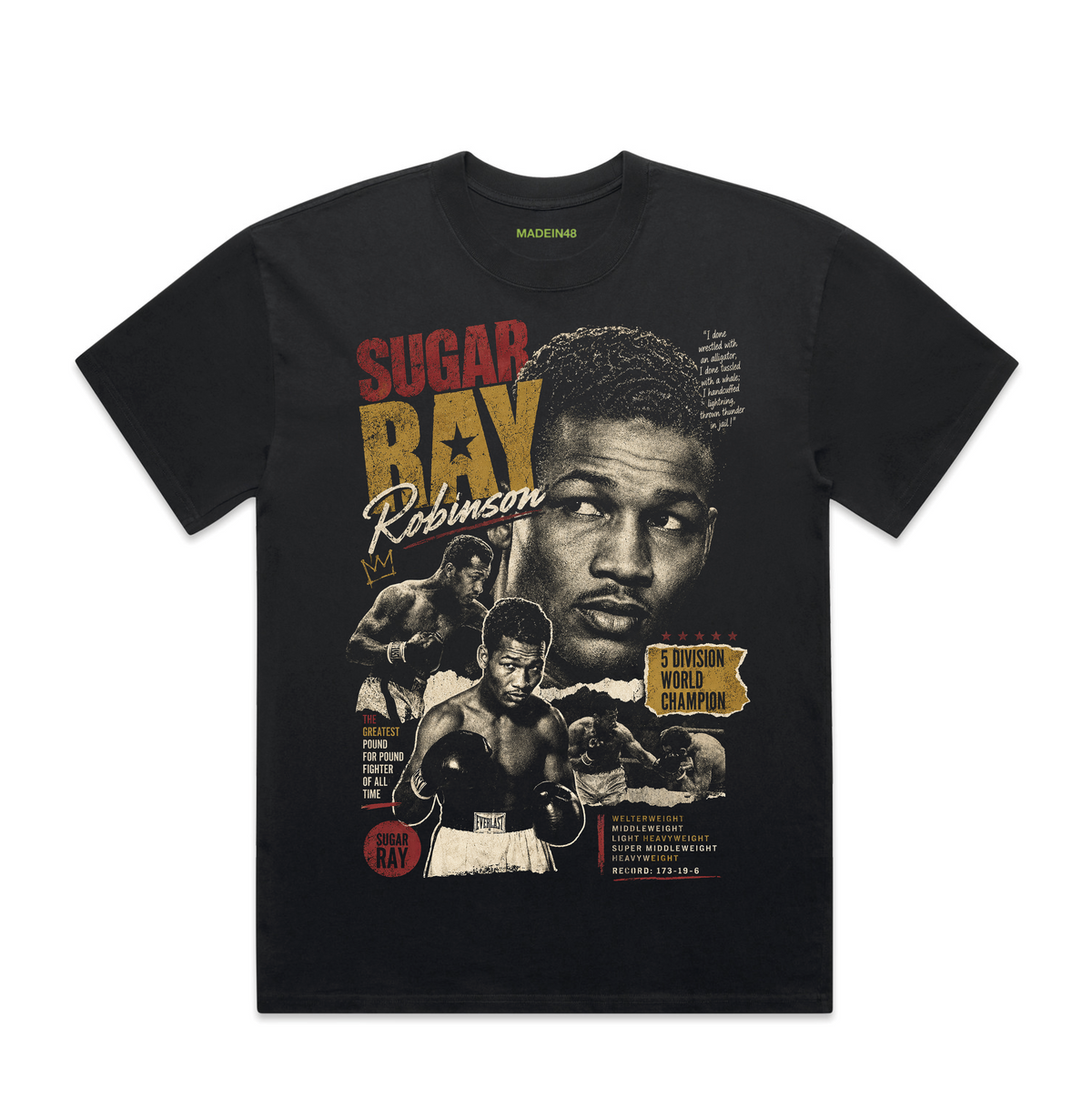 Sugar Ray Leonard Tee